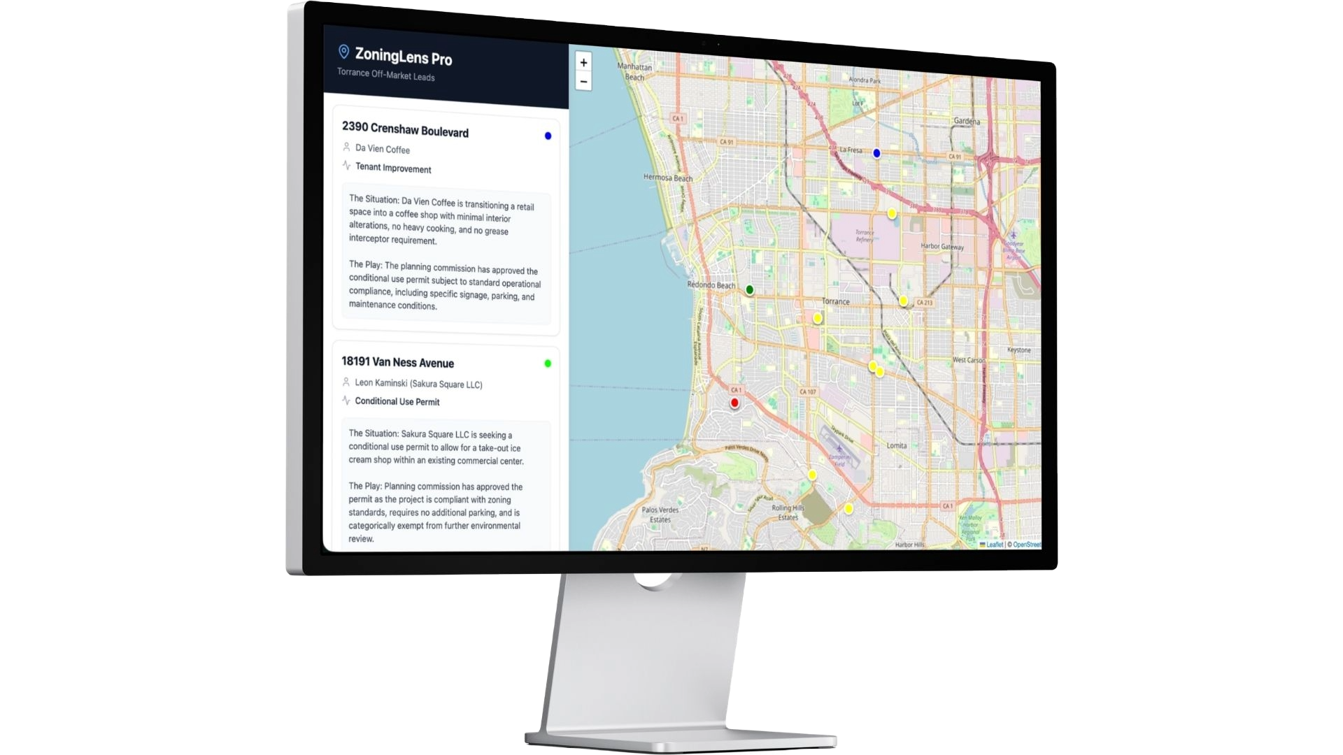 ZoningLens Dashboard